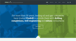 Desktop Screenshot of prodrill-ers.com